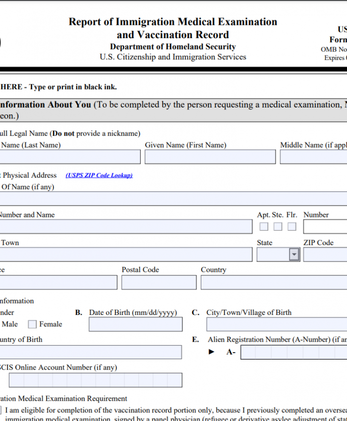 Understanding the I-693 Form: A Comprehensive Guide for Immigrants